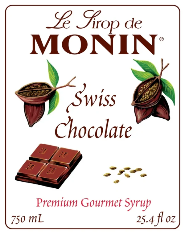 Monin - Swiss Chocolate Syrup - Image 2