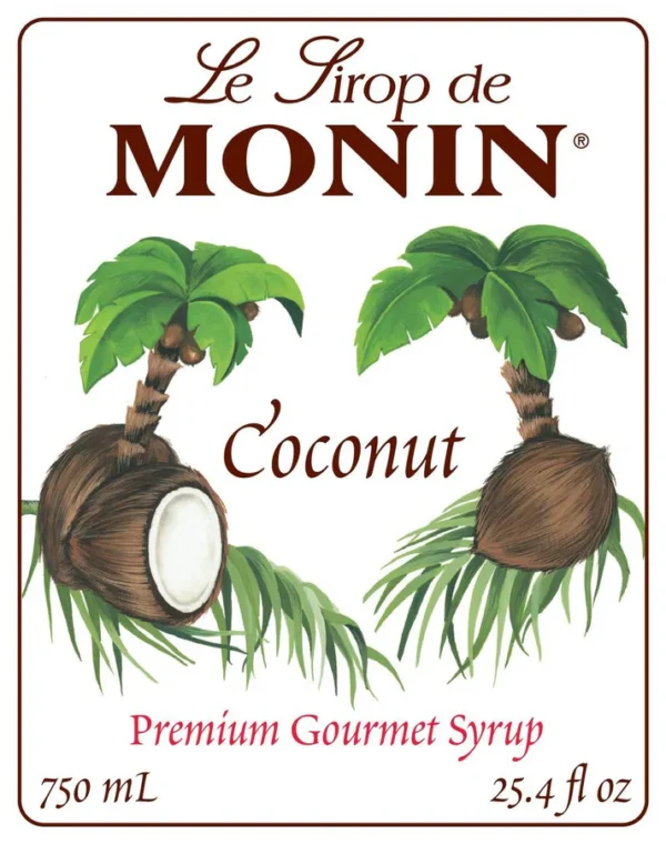 Monin - Coconut Syrup - Image 2