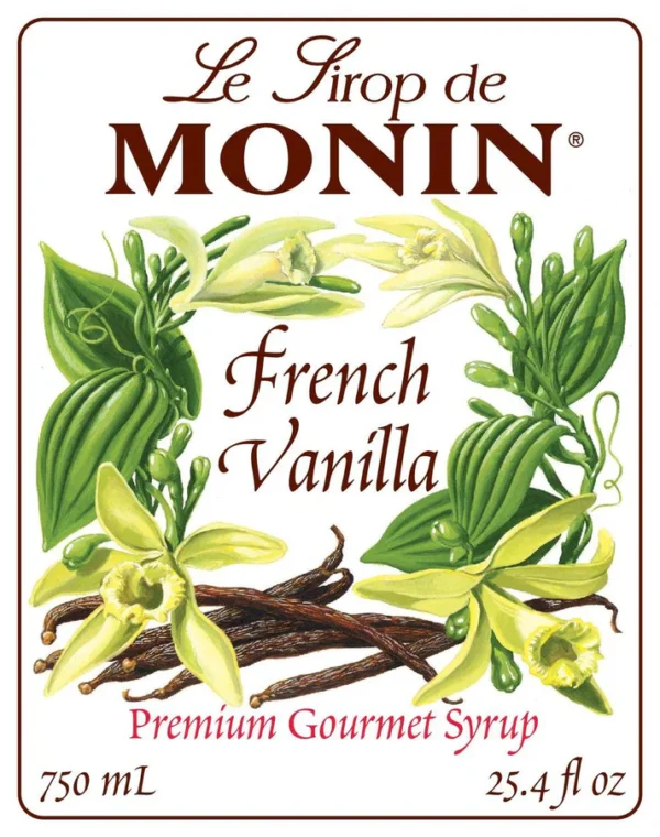 Monin - French Vanilla Syrup - Image 2