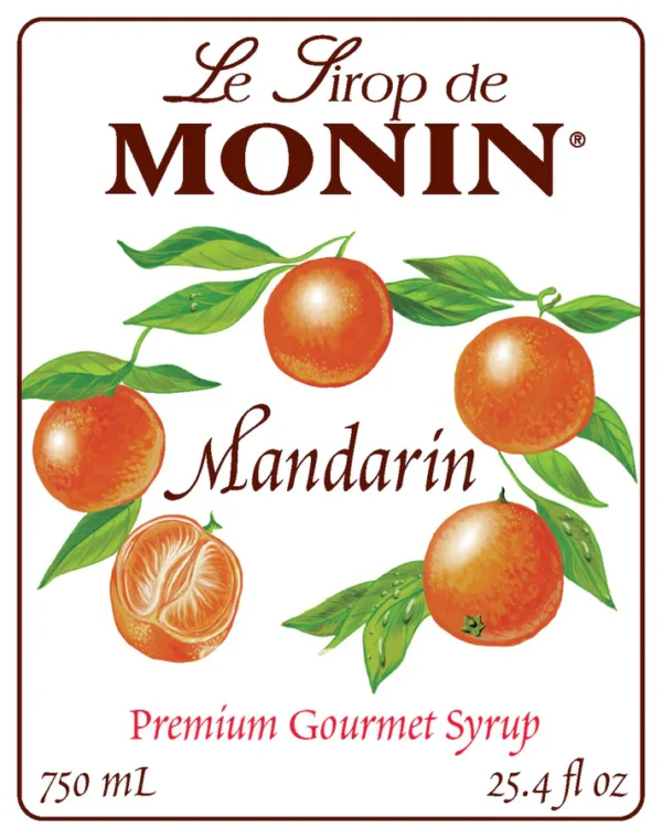 Monin - Mandarin Syrup - Image 2