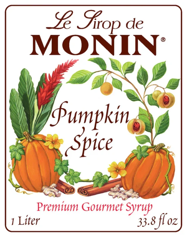 Monin - Pumpkin Spice Syrup - Image 2
