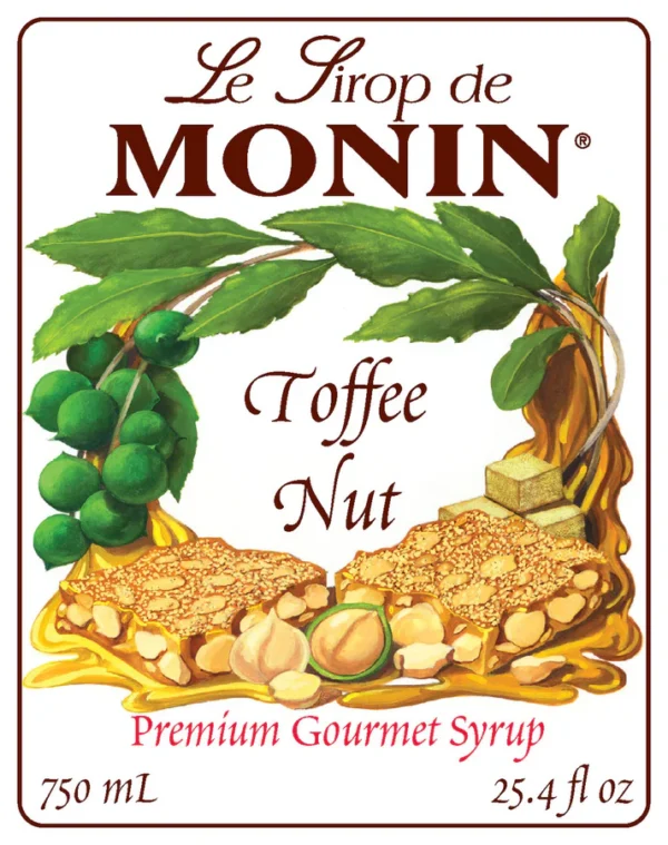 Monin - Toffee Nut Syrup - Image 2