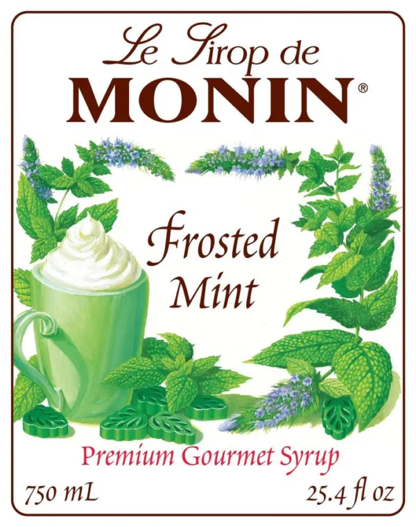 Monin - Frosted Mint Syrup - Image 2