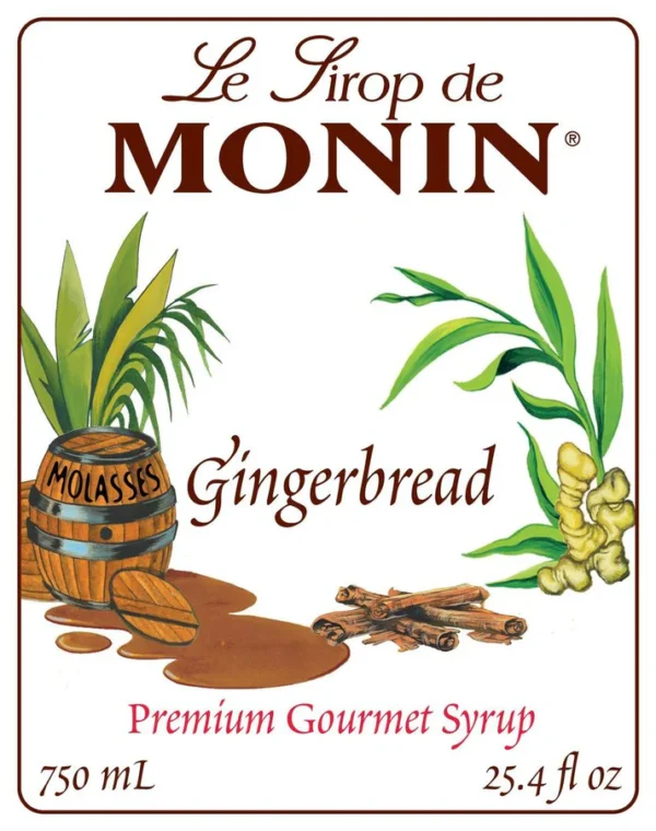 Monin - Gingerbread Syrup - Image 2