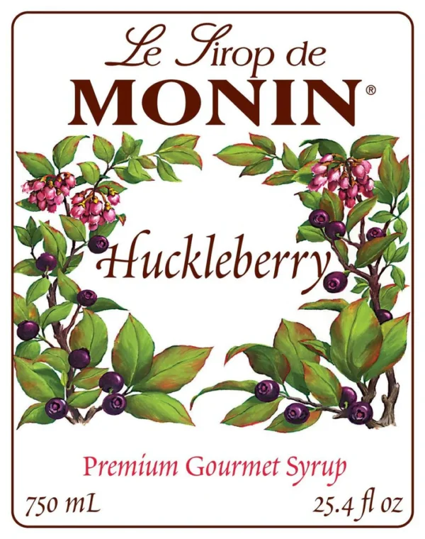 Monin - Huckleberry Syrup - Image 2