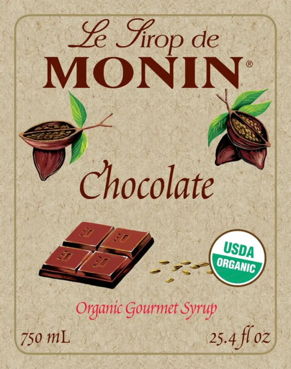 Monin - Organic Chocolate Syrup - Image 2