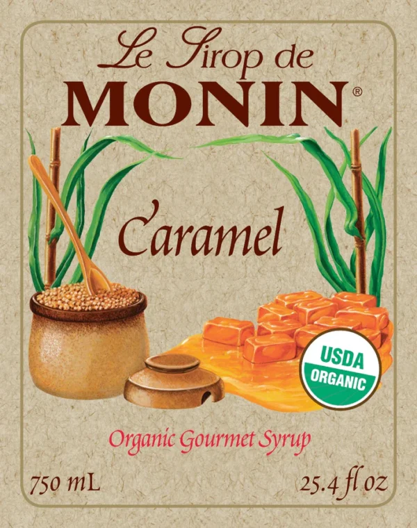 Monin - Organic Caramel Syrup - Image 2