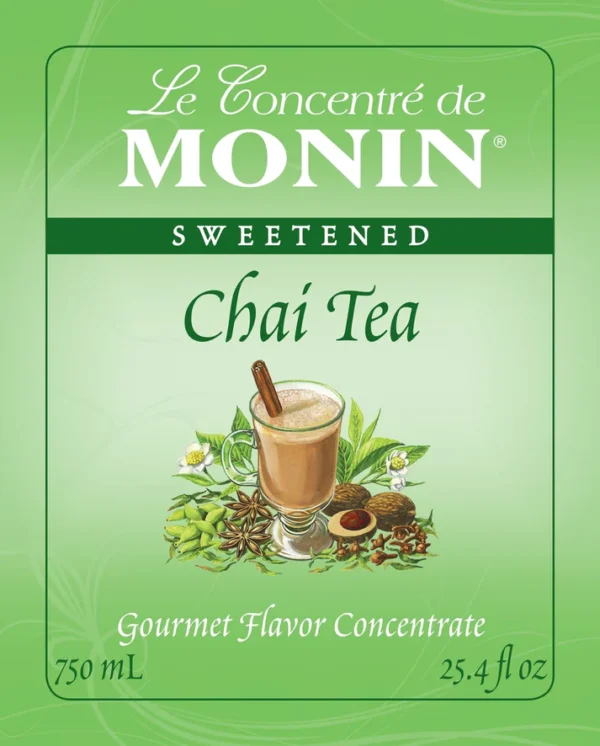 Monin - Chai Tea Syrup Concentrate - Image 2