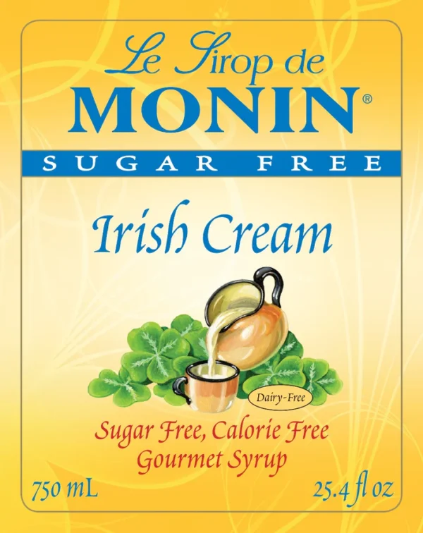 Monin - Sugar Free Irish Cream Syrup - Image 2