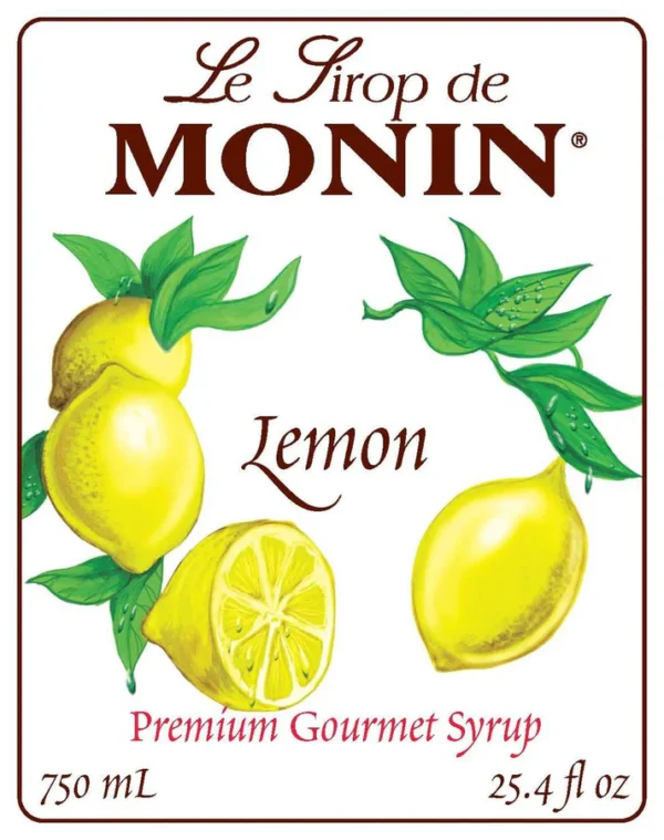 Monin - Lemon Syrup - Image 2