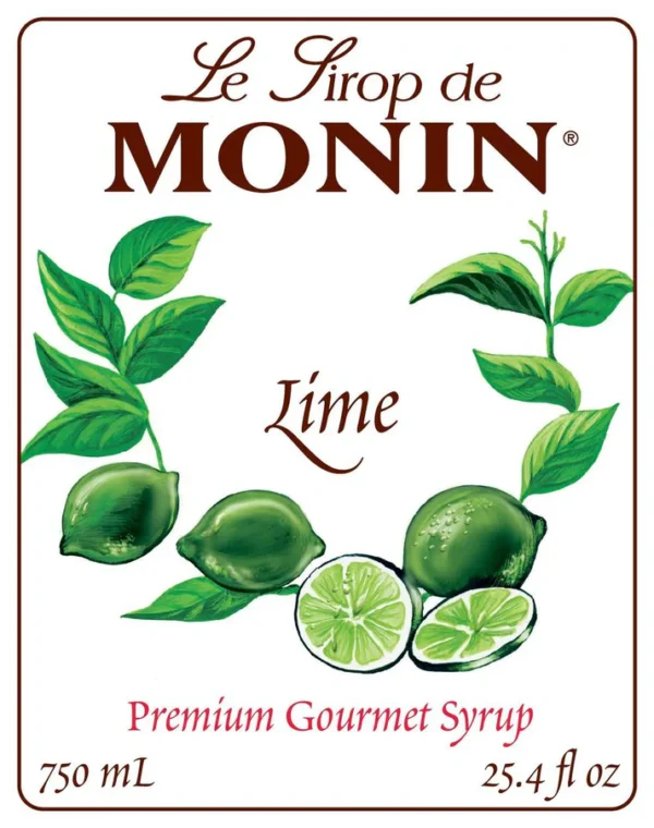 Monin - Lime Syrup - Image 2