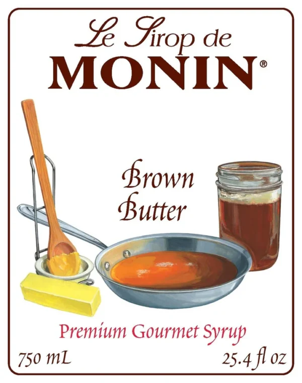 Monin - Brown Butter Syrup - Image 2