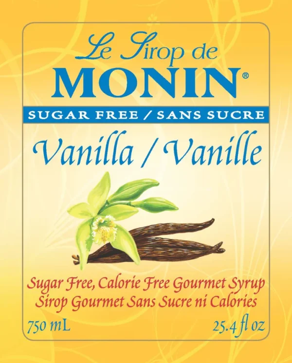 Monin - Sugar Free Vanilla Syrup - Image 2