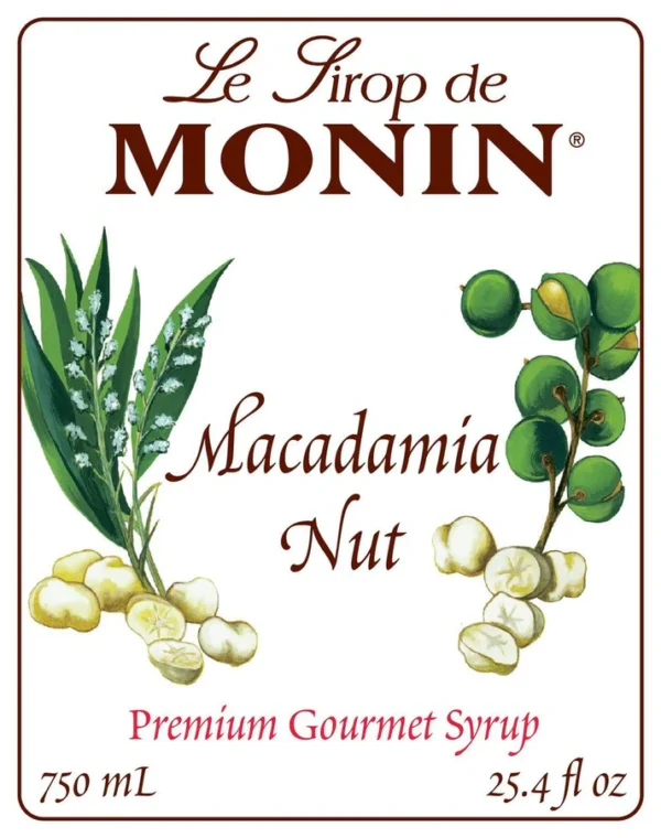Monin - Macadamia Nut Syrup - Image 2
