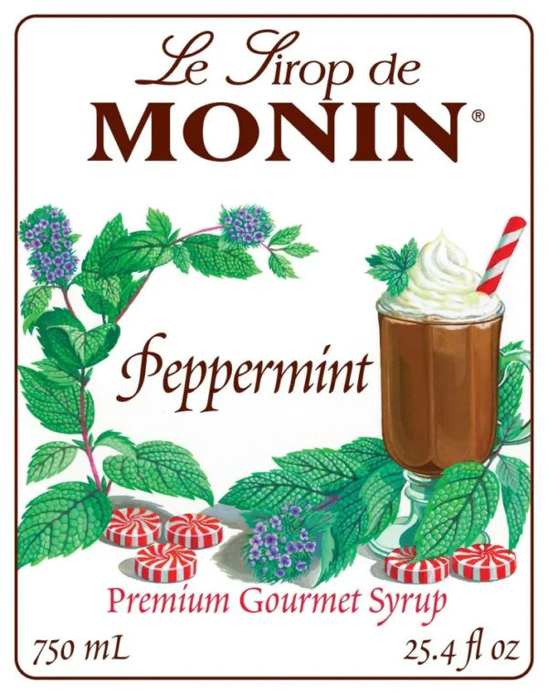 Monin - Peppermint Syrup - Image 2