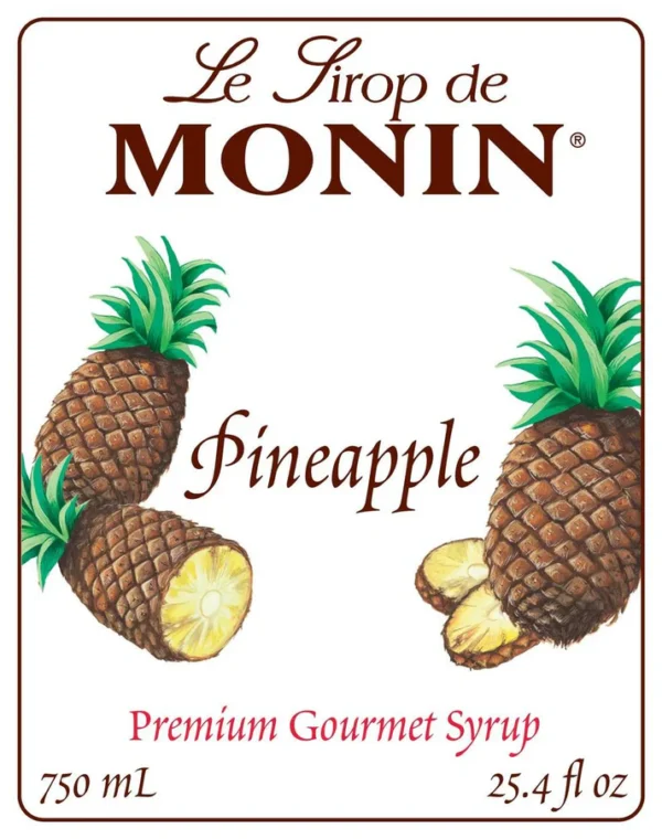 Monin - Pineapple Syrup - Image 2