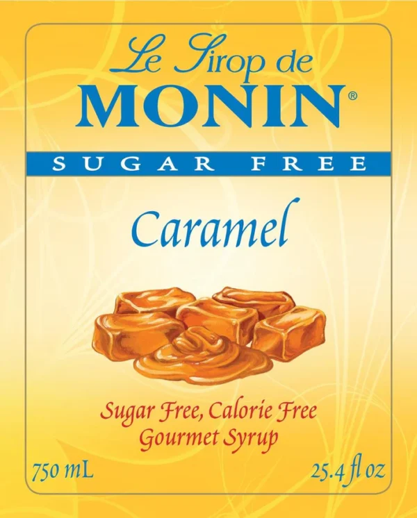 Monin - Sugar Free Caramel Syrup - Image 2