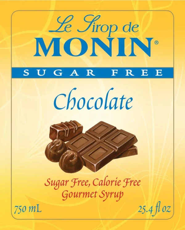 Monin - Sugar Free Chocolate Syrup - Image 2